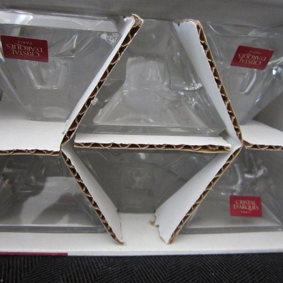 Minature Pyrimadal Crystal Candle Holders  NIB - Picture 2 of 4